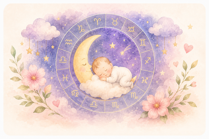 Baby Zodiac Sign: Discover your baby's zodiac sign, traits, lucky colors, and element.