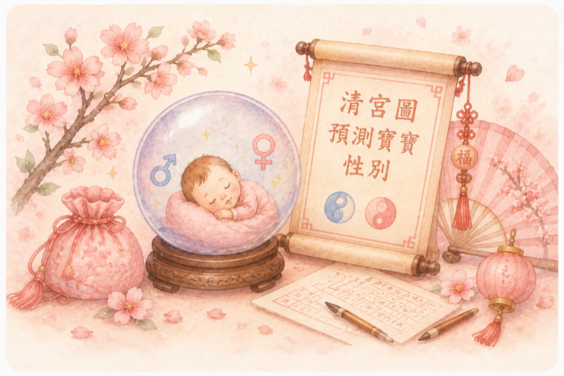 Chinese Gender Predictor: Ancient Chinese chart to predict baby's gender — just for fun!